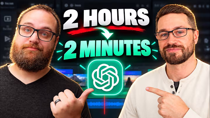 Thumbnail for I Gave ChatGPT His Raw YouTube Footage. Here's What Happened.
